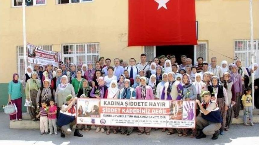 K&ouml;yl&uuml; Kadınlar Şiddet Konusunda Bilin&ccedil;lendiriliyor
