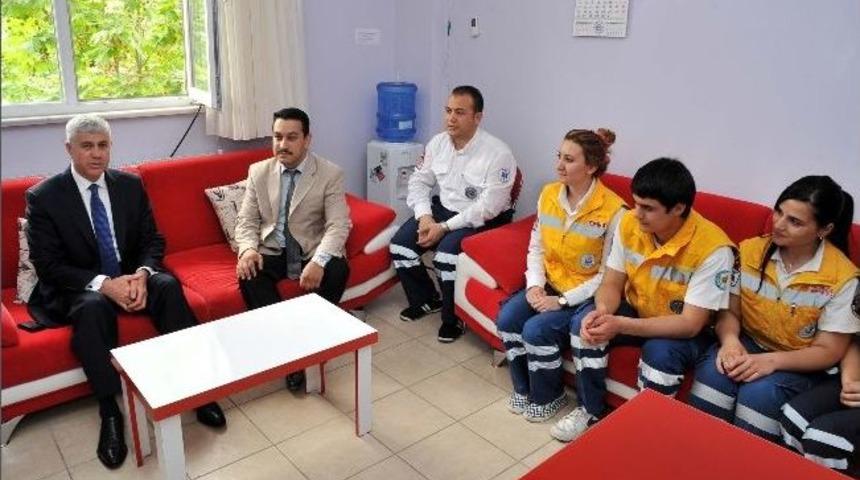 Uşak’ta 5 Ve 6 Nolu 112 Acil Servis İstasyonları Hizmete Açıldı