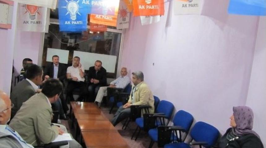 Hisarcık’ta Ak Parti İlçe Teşkilat Toplantısı
