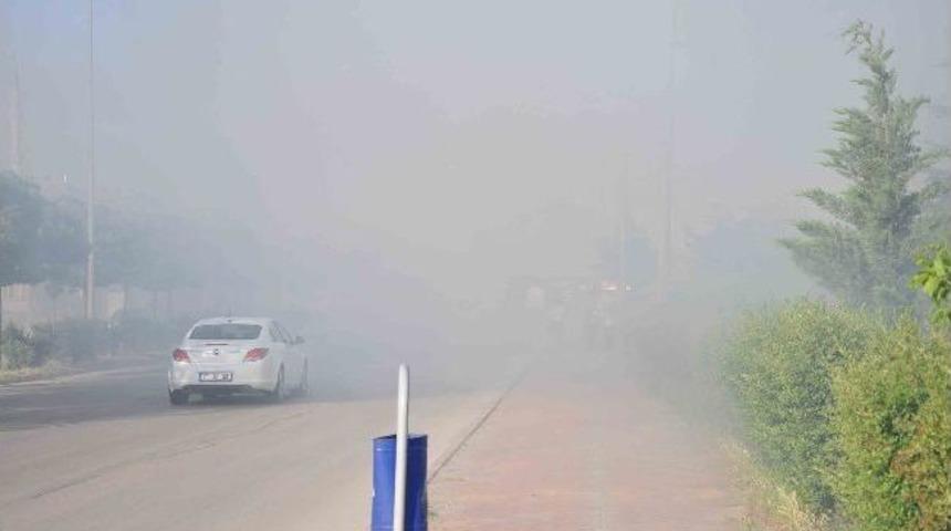 Kırıkkale'de Ot Yangını Zor Anlar Yaşattı