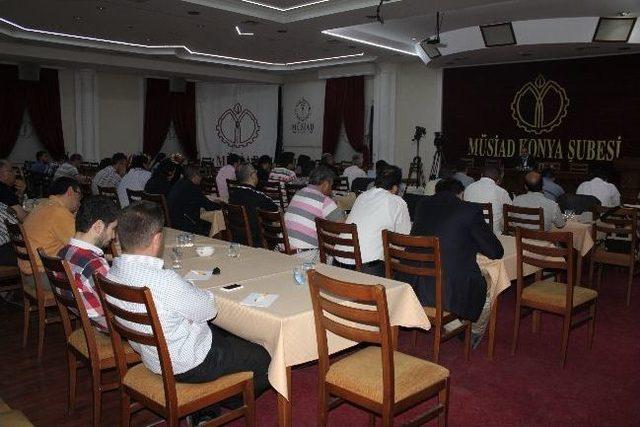 Müsiad’da “türkiye’nin Suriye Politikası” Konulu Konferans 1