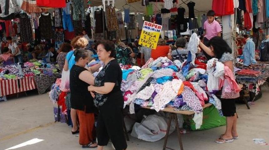 Yazın Hareketli G&uuml;nleri Cumartesi Pazarına Yansıdı