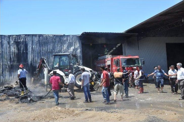 Konaklı'da Çıkan Yangın Korkuttu G2