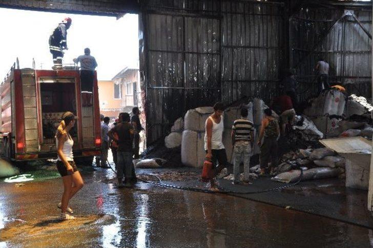 Konaklı'da Çıkan Yangın Korkuttu G3