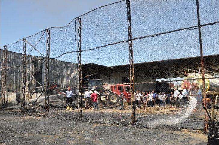 Konaklı'da Çıkan Yangın Korkuttu G4