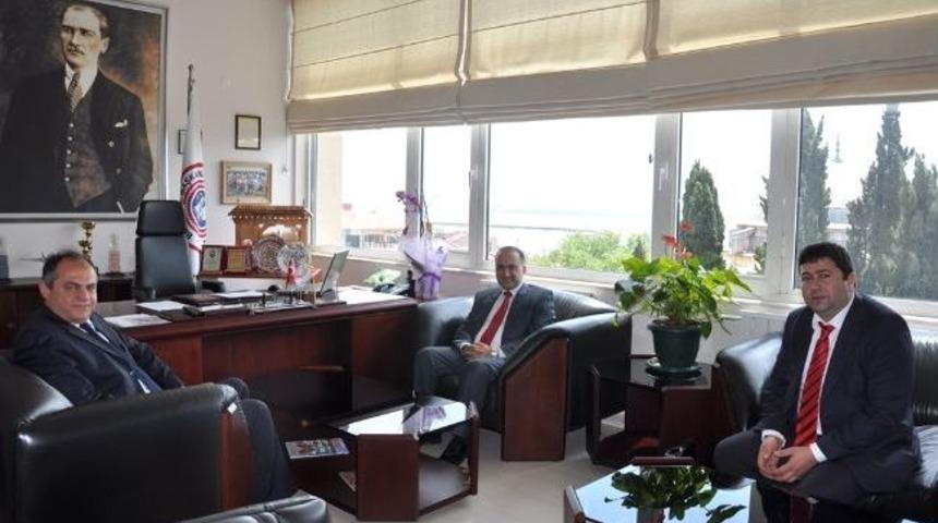 Filibe Başkonsolosu Cebeci Den Belediyeye Ziyaret