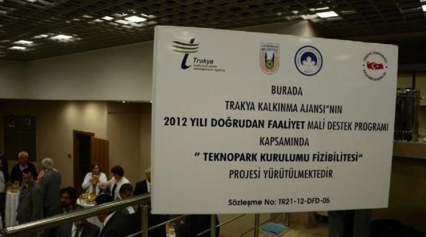 L&uuml;leburgaz Teknopark İ&ccedil;in Hazırlanıyor