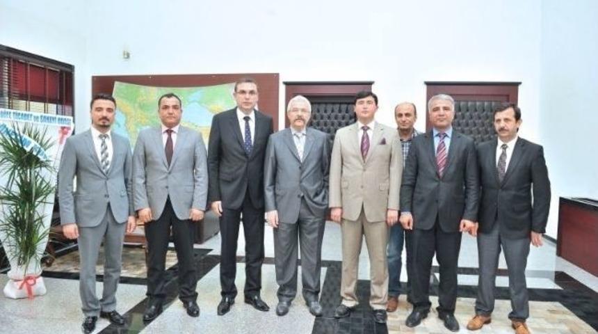 Otso Y&ouml;netiminden Vali Cerrah'a Ziyaret