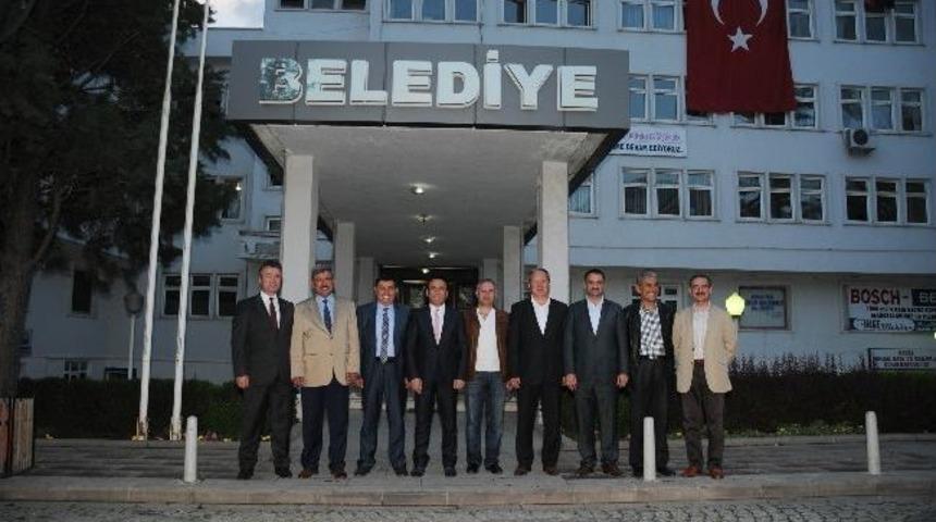 Başkanlar Havza'da Buluştu