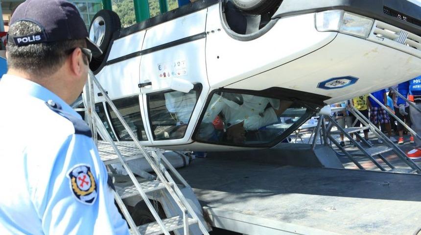 Emniyet Kemerinin &Ouml;nemini Sim&uuml;lat&ouml;rle Anlatıyorlar