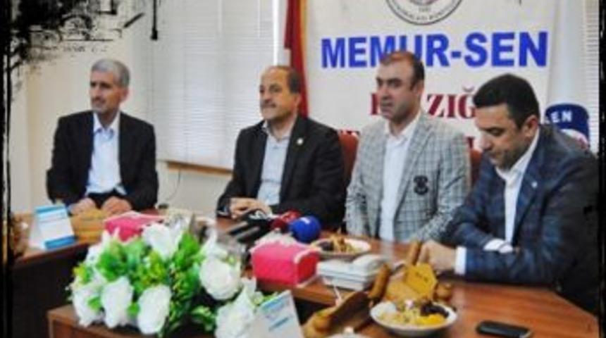 Şuay Alpay ile Memur-Sen Bir Araya Geldi