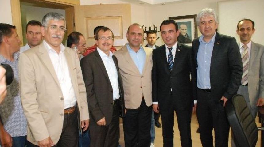 Milletvekili Aydemir, Atso Yeni Y&ouml;netimini Ziyaret Etti