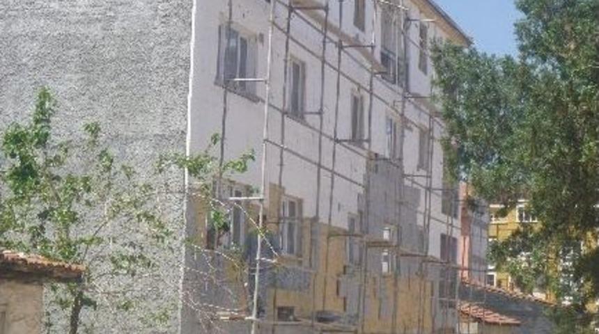 Bilecik'te Binalara Dıştan Montolamaya Yaygınlaşıyor