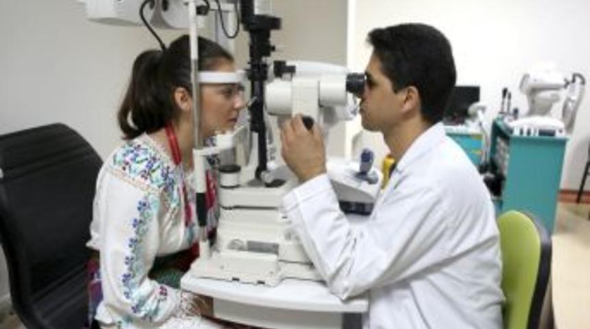 T&uuml;rk&ccedil;e Olimpiyatları &Ouml;ğrencileri, G&ouml;z Taramasından Ge&ccedil;ti