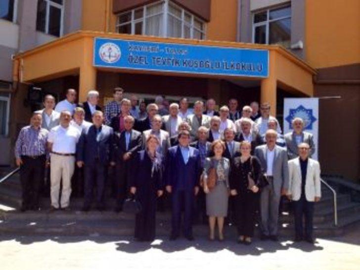 kaysiad uyeleri erciyes koleji nde bulustu kayseri haberleri