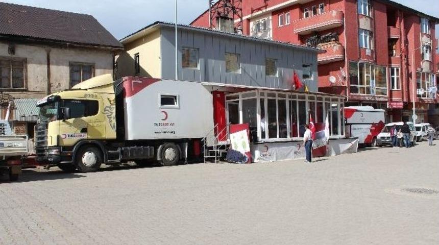 Şiran&rsquo;da Bir G&uuml;nde 113 &Uuml;nite Kan Toplandı