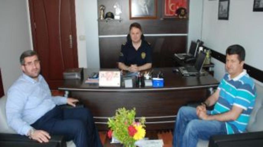Askon&lsquo;dan &Ccedil;evik Kuvvet Şube M&uuml;d&uuml;r&uuml; Karab&ouml;rk'e Ziyaret