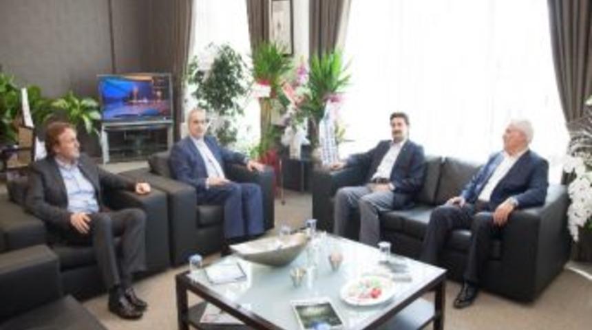 Milletvekili &Uuml;st&uuml;n&rsquo;den Satso&rsquo;ya Hayırlı Olsun Ziyareti