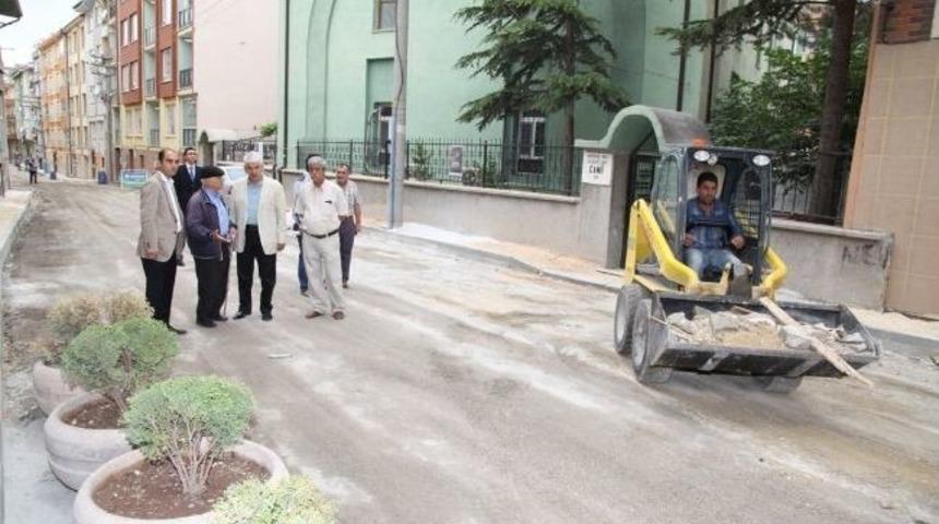 Başkan Sakallı, &Uuml;st Yapı &Ccedil;alışmalarını Denetledi