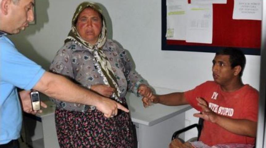 Dilenci Zabıtayı G&ouml;r&uuml;nce Ayaklandı