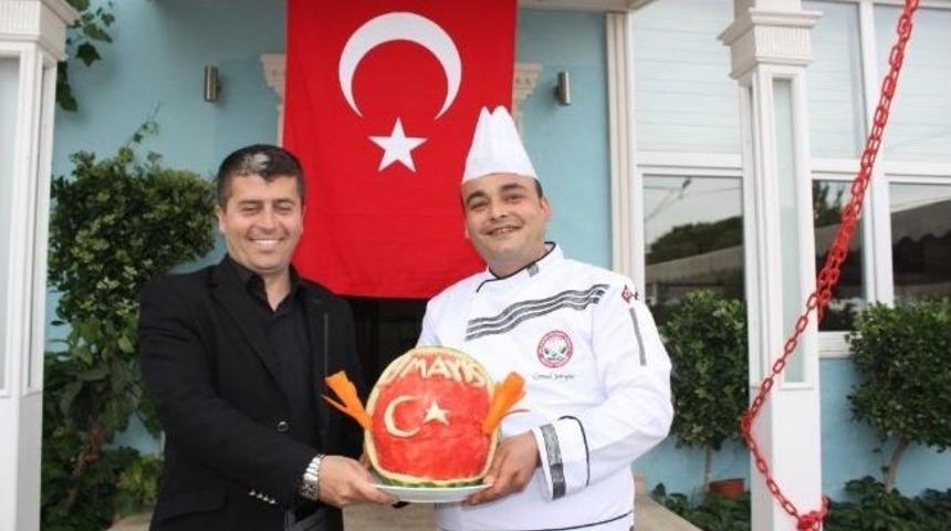 Cemal Usta Karpuzu Tablo Gibi İşledi