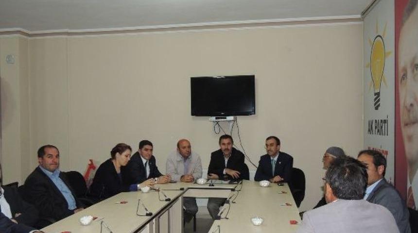 Ak Parti B&ouml;lge Koordinat&ouml;r&uuml; Eleşkirt'te