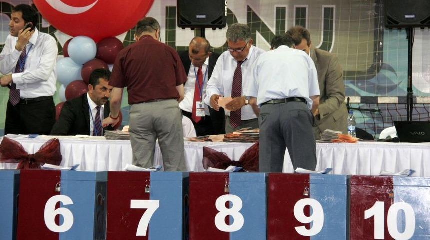 Trabzonspor Genel Kurulunda Oy Sayımı Başladı