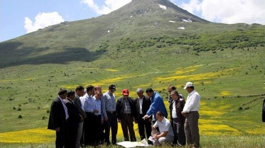 Vali Kemelek, Yıldız Dağı Kış Sporları Tesislerinde İncelemelerde Bulundu