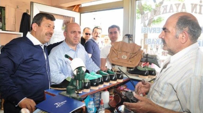 Başkan Karabacak&rsquo;tan Esnaf Ziyareti