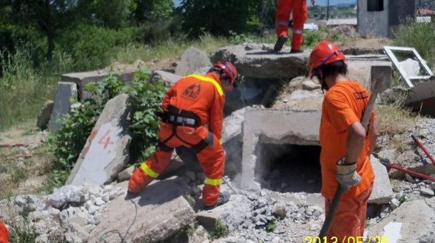 Mag'lardan Ortak Deprem Tatbikatı