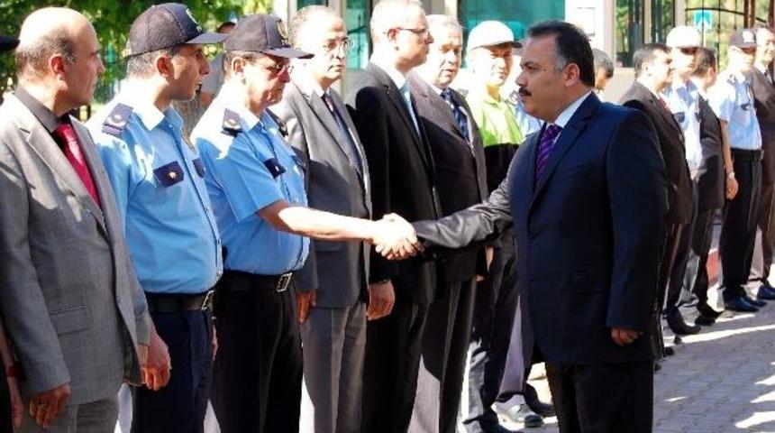 Adıyaman Emniyet M&uuml;d&uuml;r&uuml; Salmaner, G&ouml;reve Başladı