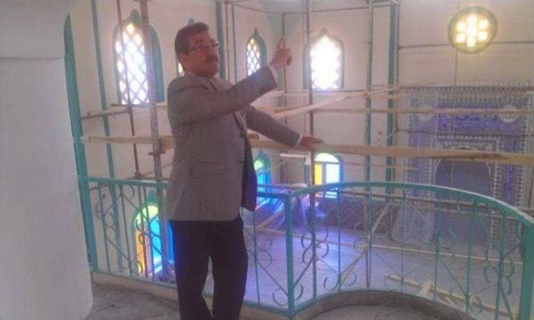 Derek&ouml;y Yunus Emre Camiinde Hat &Ccedil;alışması