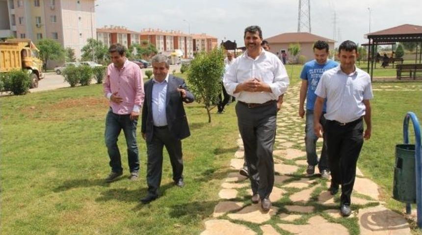 Başkan Tursun Toki Site M&uuml;d&uuml;rl&uuml;ğ&uuml;n&uuml; Ziyaret Etti