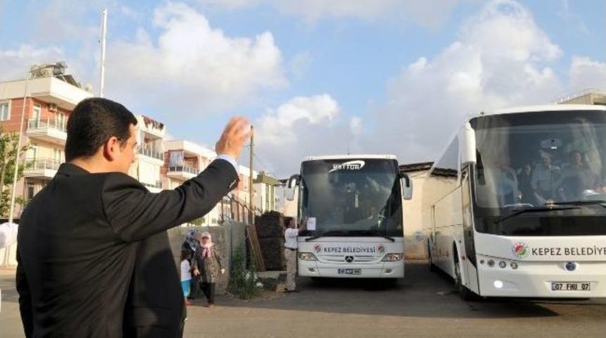 Kepez Belediyesi 5 Bin Antalyalıyı Daha &Ccedil;anakkale&rsquo;ye G&ouml;t&uuml;r&uuml;yor