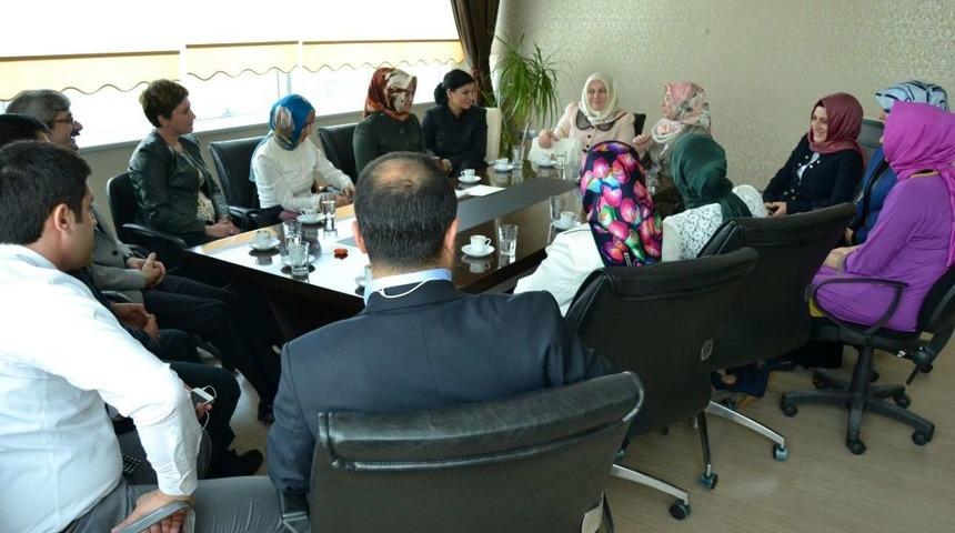 BİAD &Uuml;yesi Kadın Girişimciler, BUGİAD'ı Ziyaret Etti