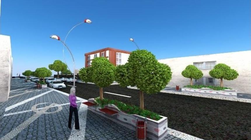 Hisar Caddesi&rsquo;ndeki &Ccedil;alışmalar Devam Ediyor