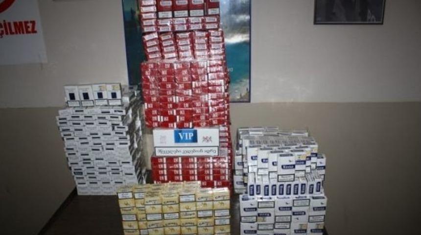 G&ouml;roymak&rsquo;ta Ka&ccedil;ak Sigara Operasyonu