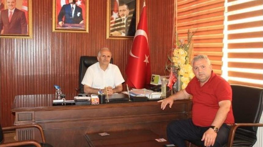 Seyfettin Selim Yaptırdığı Okulun İnşaatını Gezdi
