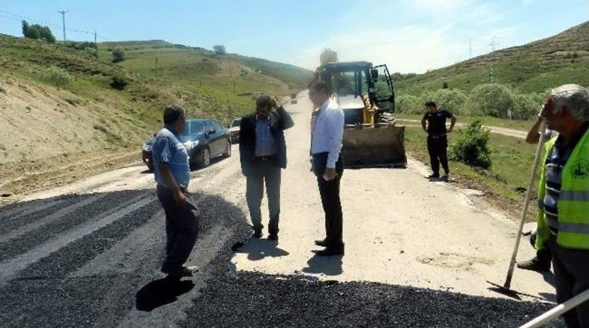 Soğuk &Ccedil;ermik Yolu Bakım-onarımı Yapıldı