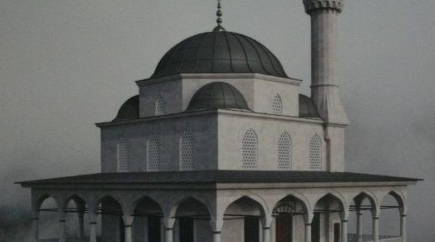 Kıbledağı&rsquo;nda Cami İnşaatı Devam Ediyor
