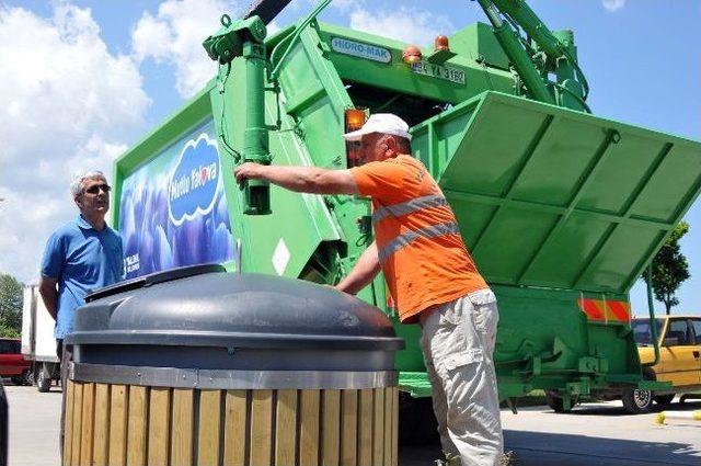 Yalova'da Çöp Konteynırları Yer Altına Gömüldü