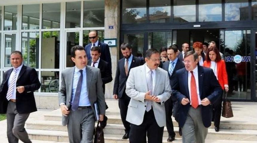 &Ouml;zhaseki Ab Delegasyonu'nu Ağırladı