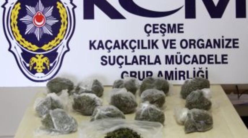 Evde Esrar Yetiştirme D&uuml;zeneği Bulundu