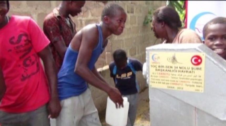 To&ccedil; Bir-sen&rsquo;den Gana&rsquo;ya Su Kuyusu