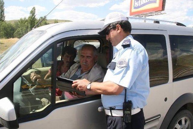 Yozgat Bölge Trafikten Emniyet Kemeri Uygulaması