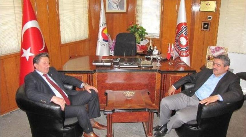 Başkan Alıcık&rsquo;tan Nuri Arslan&rsquo;a Hayırlı Olsun Ziyareti