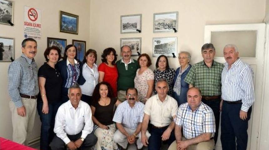 Başkan B&uuml;y&uuml;kerşen Ve Ata&ccedil; Tuncelililer Derneği'ne Konuk Oldu