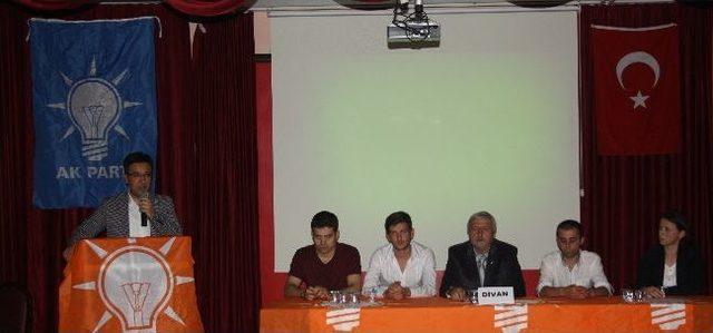 Ak Parti Vize İl&ccedil;e Dıvan Toplantısı 1