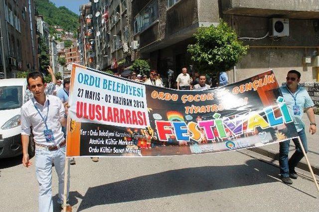 Ordu&rsquo;da Tiyatro Festivali Başladı 2