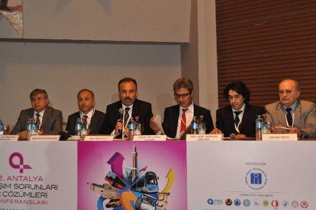 2.antalya Ulaşım Sorunları Ve &Ccedil;&ouml;z&uuml;mleri Konferansları 1